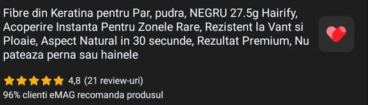 Review-uri Hairify pe emag