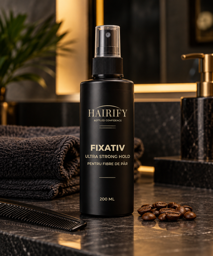 Hairify Fixativ Ultra Strong Hold 200 ml – fotografie lifestyle premium